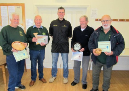 The may  winners with Richard Finley